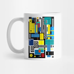 Geometric Abstraction Mug